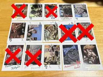 죠죠의 기묘한 모험 죠죠 캐릭터 포토카드 9장 세트 금박 2장