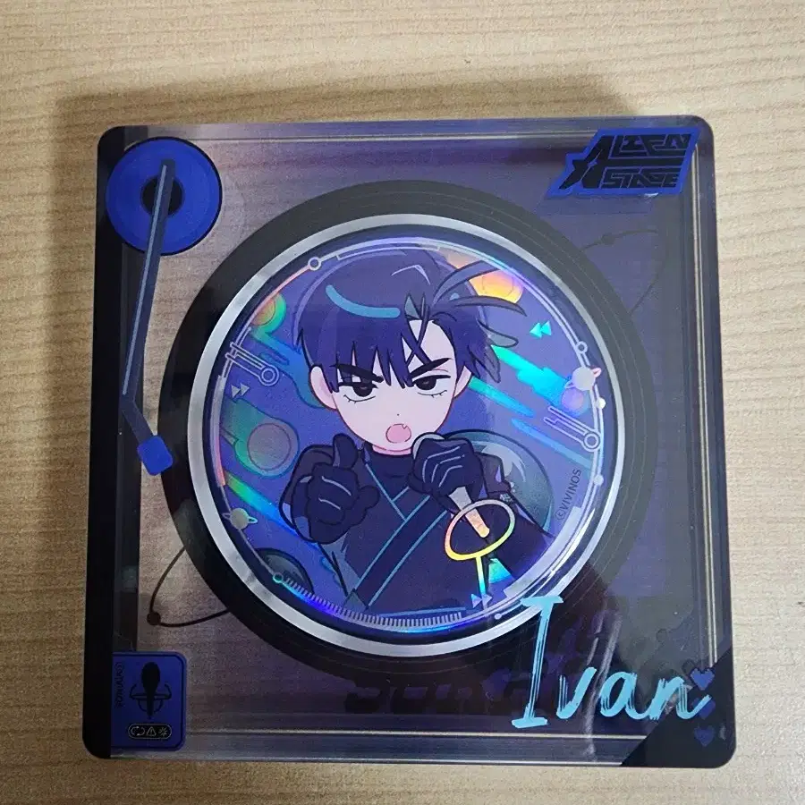 A-Stage Alien Stage Ivan Album Can Badge Corotto