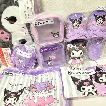 산리오 뽑기 Kuromi 8세트