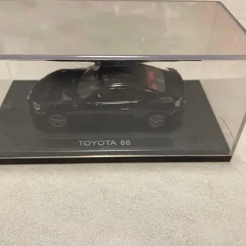 TOYOTA 86 미니카 블랙 케이스 포함