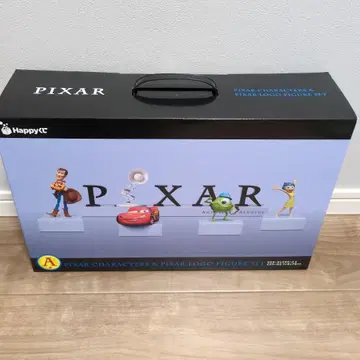 해피 복권 픽사 A상 픽사 캐릭터 & 픽사 로고 피규어 세트