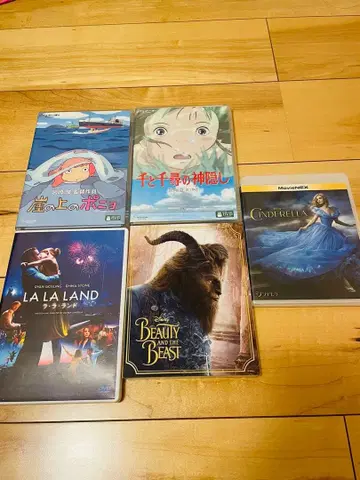 디즈니 지브리 DVD 세트 5작품