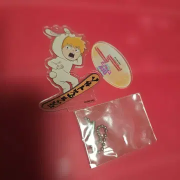 레이겐 아라타카 모브사이코 100 콜라보 카페 본포 아크릴 스탠드 키링