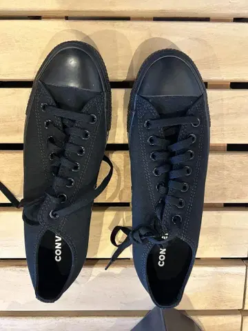 US CONVERSE CTAS MX OX 블랙 9.5 US