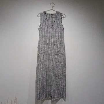 ZARA 슬리브리스 롱 원피스