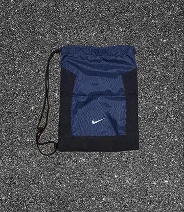90s NIKE 원 숄더 백 네이비 냅색 Y2K 테크 계열