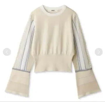 FURFUR 슬리브 디자인 니트탑 택 포함 새상품