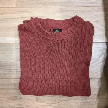 L.L.BEAN Signature 크루넥 니트 테라코타