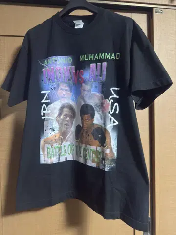 초레어! 이노키 vs 알리 RAP TEE 아티스트 티셔츠