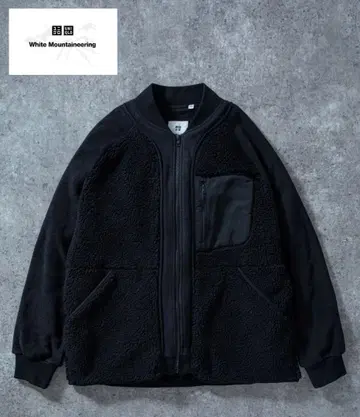 유니클로 White Mountaineering 플리스 자켓 M