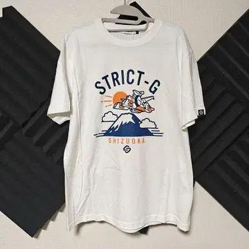 [ 미사용 ] STRICT-G 그래픽 셔츠 L 사이즈 화이트