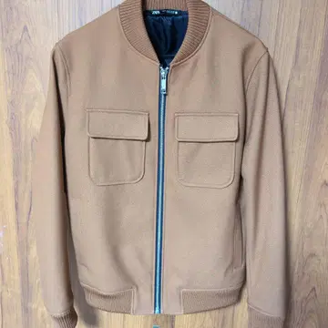 ZARA 브라운 점퍼 M
