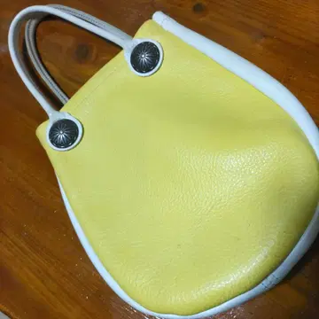 작가전 구매 백 레몬색 12000엔