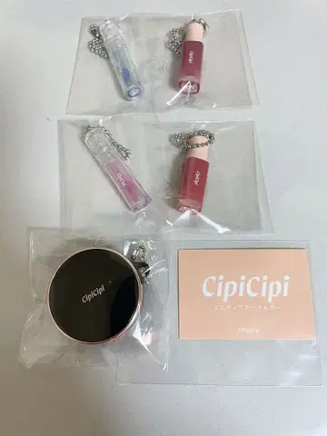 CipiCipi 캡슐 토이 5종류 컴플리트 세트