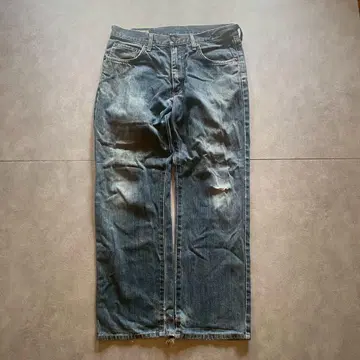 archive grunge edwin fade denim pants
