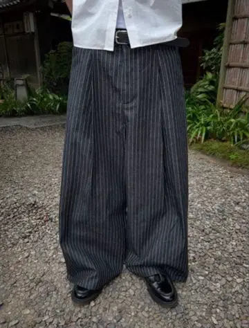traum stripe denim pants S 사이즈