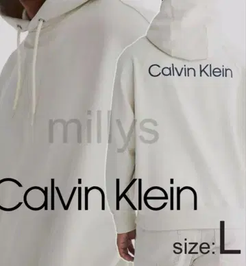 [ 정품 ] Calvin Klein 후드티 L 사이즈