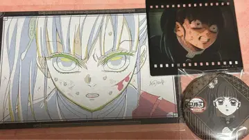 귀멸의 칼날 즐거운 복권 카나오 클리어 카드 캔뱃지 나눔 엽서