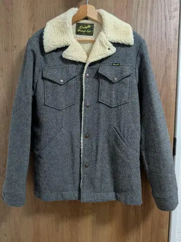 Wrangler Wrangle Coat 그레이 플리스 자켓