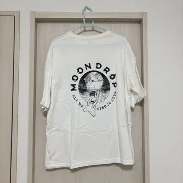 moon drop 밴딩 티셔츠 화이트