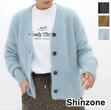 SHINZONE 라쿤 가디건 신존 라쿤 가디건