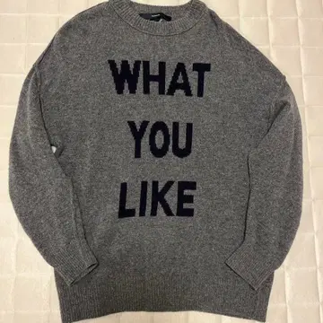 FRAMeWORK 그레이 스웨터 WHAT YOU LIKE