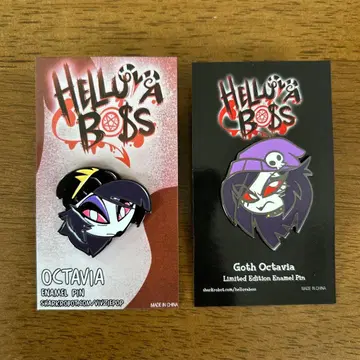 Hellva Boss/헬바 보스 옥타비아 핀 배지 핀즈
