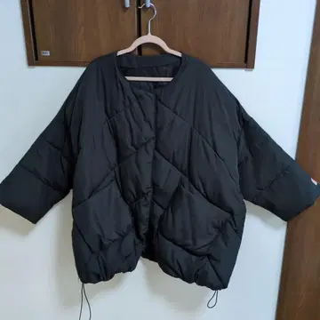 블랙 다운 자켓