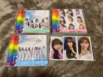NiziU Step and a step CD 3매 세트 포토 카드 포함