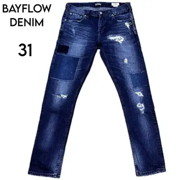 BAYFLOW DENIM 베이플로우 데님 패치워크 데미지 가공 31