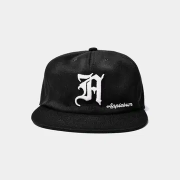 [ APPLEBUM ] 'KK83' BASEBALL CAP Black