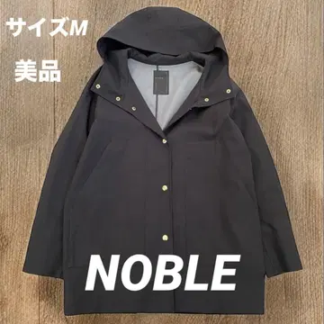 NOBLE 노블 윈드프루프 후디드 블루종 38