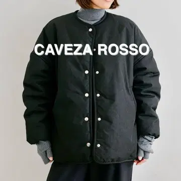 컨디션 최상 CAVEZA ROSSO 코듀로이 파이핑 텐트 블루종 블랙