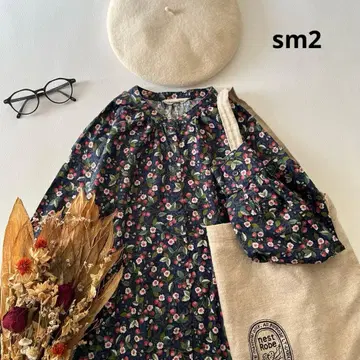 b1410* 사만사 모스모스 스탠드 카라 코튼 셔츠 원피스