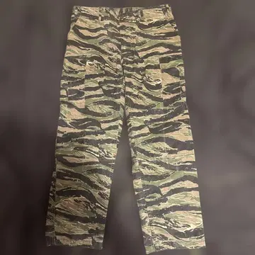 카모 패턴 카고 팬츠