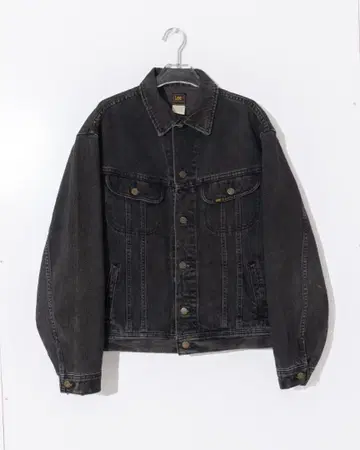 'Lee' black denim jacket