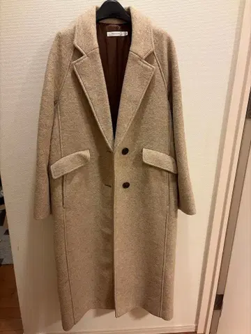 [ MOUSSY ] 베이지 롱 코트