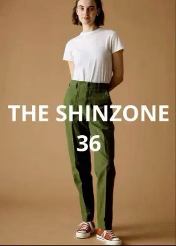 THE SHINZONE 신존 베이커 팬츠 36 카키