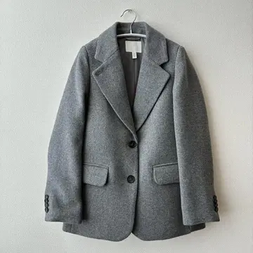 [ 새상품급 ] H&M 울 테일러드 자켓 코트 XXS 150