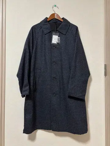 [ 미사용 새상품 ] slick 슬릭 클래식 체크 리버서블 코트