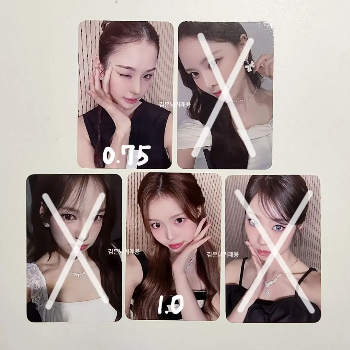 Izna mamma mia ktown4u fansign unreleased photocard mamma mia pre