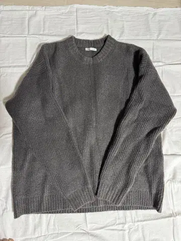 ZARA 브라운 니트 스웨터 L