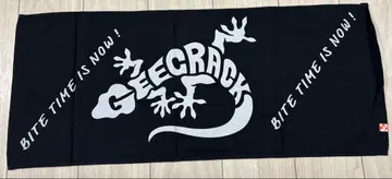 GEECRACKS 타월 블랙