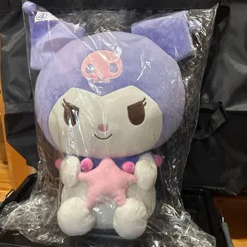 산리오 캐릭터 제일복권 쿠로미 봉제 인형 약 50cm