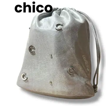 컨디션 최상 미사용급 chico 치코 스터드 복조리백 숄더백
