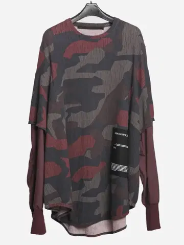 JULIUS 18aw 카모플라쥬 티셔츠