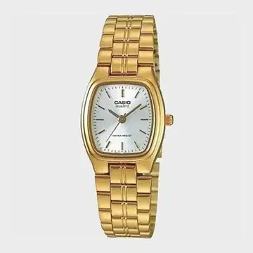 CASIO 해외 모델 드레스 워치 쿼츠 골드