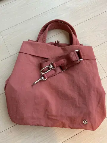 룰루레몬 토트백 로즈 핑크