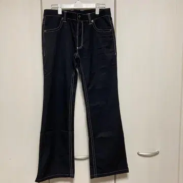 Callaway 블랙 데님 플레어 팬츠