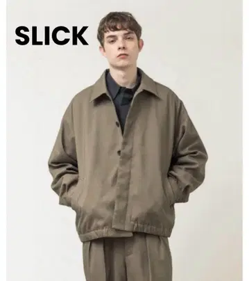 [ 반값 이하 ] 미사용 새상품 SLICK 스릭 건클럽 체크 쇼트 블루종